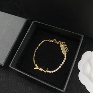 Pulseira de corrente jewlery designer para mulheres carta pulseira de alta qualidade clássico pulseira designer jóias feminino pulseira de luxo