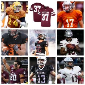 College Football Men Montana Grizzlies koszulka 11 Dalton Sneed 21 Marcus Knight 8 Samori Toure 99 Alex Gubner 2 Camron Humphrey NCAA piłka nożna