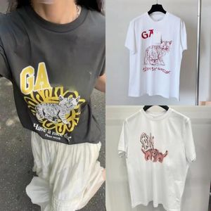 Gato gráfico camiseta feminina roupas de verão manga curta camisetas topos moda camiseta feminina casual camisetas streetwear