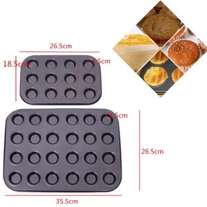 1224 Cup Mini Pudding Stainless Steel Mold Muffin Cupcake Nonstick Bakeware Cake Shop Bakter Verktyg Tillgång för kök 240318