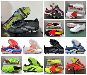 Scarpe da calcio Predator 30 2024 Predators Elite FG Tacchetti da calcio Donna Uomo Gioventù Bambini Scarpe da calcio