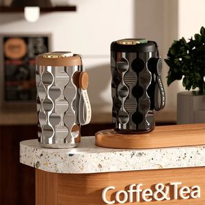 14oz410ml Stainless Steel Cup Smart Thermos Bottle For Coffee LED Temperature Display Thermal Mug Vacuum Flasks 240320