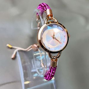 New Small Dial Bracelet Fashionable Niche, Simple Lace Glass Watch, Watch