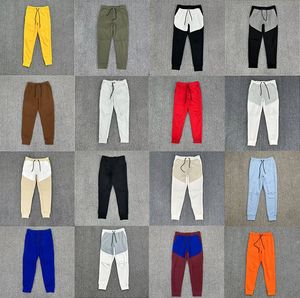 2024 Homens Haren Tech Fleece Designer Calças para Masculino Casual Sweatpants Fitness Workout Hip Hop Calças Elásticas Mens Roupas Track Joggers Homem Calças