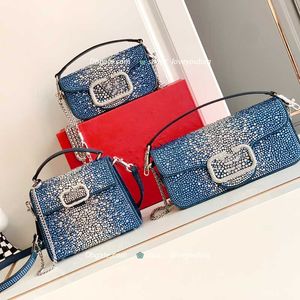 Designers sacos de ombro com corrente feminina luxo loco saco sacos noite couro itália marca v bolsas embreagem bolsa crossbody bolsas