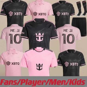 Messis 2023 2024 CF Soccer Jerseys Inter Matuidi Higuain Jean Fray Campana Yedlin Beckham MLS 23 24 Football Men and Kids Player Player person inters m redin