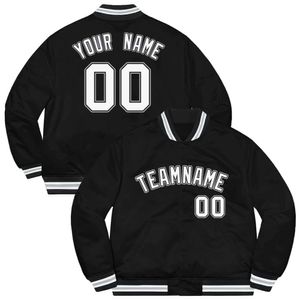 KXK Benutzerdefinierte Männer Frauen Jugend Varsity Baseball Jacke Casual Sweatshirt Letterman Bomber Mäntel Personalisierter Buchstabe und Nummer