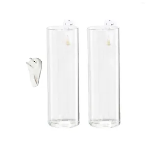 Vases 2x Wall Hanging Planter Terrarium Glass Propagation Stations