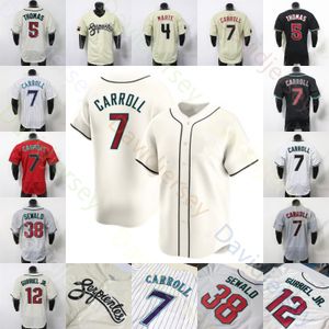 Beyzbol Jersey Corbin Carroll Alek Thomas Ketel Marte Zac Gallen Paul Sewald Randy Johnson Merrill Kelly Gurriel Jr. Gabriel Moreno McCarthy Grichuk Smith Peterson