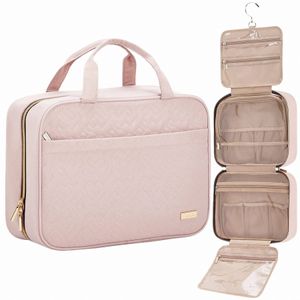 Makeup Organizer Cosmetic Holder för borstar Ställ in stora hängande resor toalettstopp Pärna bärbara schampo Accory Accory Bag B84Y#