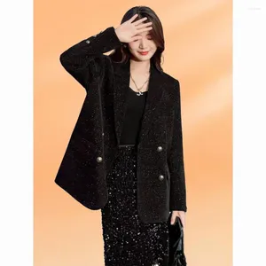 Women's Suits Stylish Age-Reducing Suit Jacket For Women 2024 Spring Style Loose Slimming Fashionable High-End Feel Trend