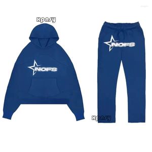 NOFS Tracksuitmen's Tracksuits Tracksuit z kapturem pullover drespants sportowy garnitur swobodny jogger sportowy 2 -części