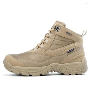 Sapatos de fitness tático outono ortdoor tênis à prova dwaterproof água dos homens bota militar combate tornozelo trabalho segurança botas motocycle caminhadas