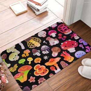 Carpets Anti-Slip Doormat Bath Mat Mushroom Floor Carpet Entrance Door Rug Home Decor