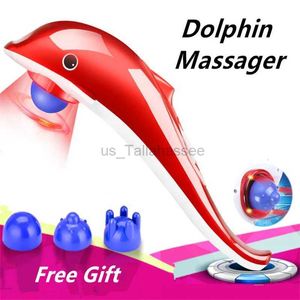 Masowanie poduszki na szyję delfin masażer do masażu ciała Stick Masager Foot Massager dla szyi i masażera elektrycznego masażera cellulitu Home 24322