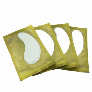 50 paia / pacco New Paper Patch Eyel Under Eye Pads L Eyel Extensi Paper Patches Consigli per gli occhi Involucri adesivi Make Up Tools C0W2 #