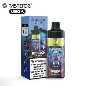 Tastefog使い捨ての蒸気メガ12000プラスパフEタバコ卸売価格