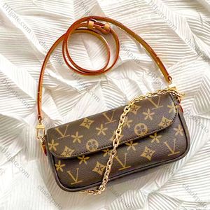 Portafoglio di design su catena Ivy Borse M81911 M82210 Borsa da donna con patta Baguette da uomo in vera pelle con tracolla a tracolla Totes Lady Borsa a mano di lusso pochette