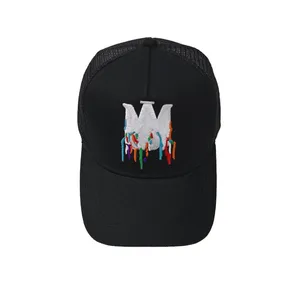 Kadınlar için işlemeli tasarımcı şapkaları renkli mektup erkek beyzbol şapkası çok yönlü ayarlanabilir gorro sonbahar güneş vizörü şapka snapback retro fa0105 h4