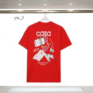 Casa Blanca Erkek Gömlek Tasarımcısı Casa Spor Gömlek Lüks Kazablank Tee Moda Trend Marka Kazabaş Gömlek İplik Yaz Kısa Kollu Konfor% 100 Pamuk Boyutu 7866