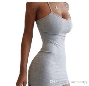 6 Farben Größe S-3XL Kleider für Frauen Sommer Kurzes Kleid 2020 Für Frauen sexy Club Bandage Party Kleider Plus Size Damenbekleidung Tops 008