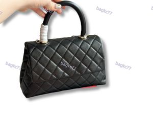 2024 NY CLASSIC COCO Tote Bag Designer Mini Bag Top Caviar Calf Leather Quilted Plaid Chain Handle Single Flap Selzburg Luxury Crossbody Outdoor