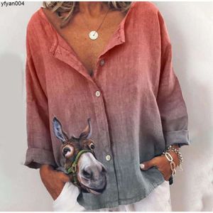 Camicie autunnali Streetwear Top larghi Manica lunga Oversize Summer Casual Top Blousesvtyt.