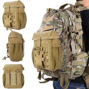 Taschen Outdoor Molle Tactical Bag Outdoor Military Taille Fanny Pack Cycling Korb Mobiltelefon Beutel Gürtel Tailentasche Jagd EDC Pack