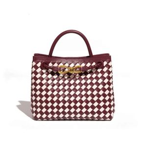 デザイナーバッグAndiamo Andiamo Intrecciato Tote Woven編み編みのあるdardine botega bファミリーベネッタバックル女性肩クロスボディハンドバッグトート88