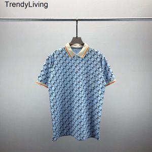 Ny designer polo skjortor män lyx polos casual mens t shirt orm biet brev tryck broderi modemärke mens tshirts polo