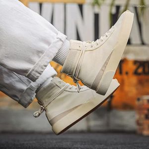 Casual Shoes Sneakers BootsScanvas dla mężczyzny mężczyźni czarne krótkie buty platforma moda luksusowy projektant lato