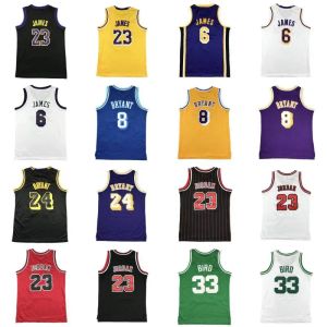 Maglia da basket per uomo, gioventù, bambino, LeBron Bryant, Michael City Birds, maglietta per bambini adulti