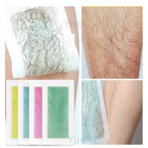 Epilator 9*18cm 50 Sheets Professional Double Sided Wax Paper Hair Removal Wax Strips depilation For Bikini Leg Body Face Wholesale 20#