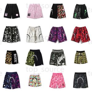 Mens e mulheres shorts exclusivos designer de moda tendência fitness tubarão calças esportivas curto simples e generoso masculino verão ginásio exercício ventilação A158