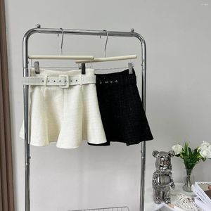 Skirts Korean Fashion Pleated Skirt High Waist Kawaii Y2k For Women Summer Casual Woman's Clothes