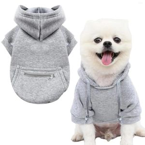 Dog Apparel XS-5XL Security Hoodies Puppy Sweater ColdWeather Coats Soft Brushed Fleece Pet Clothes Hooded Sweatshirt For Cat