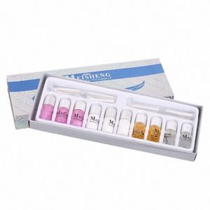 5 Satz/Los L Lift Profial Kit Eyeles Dauerwelle Curling Serum Wachstum Falsche Auge L Extensi Kleber Gefälschte Les Hebe Werkzeuge j25e #