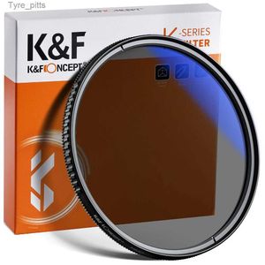 Filtreler K F Konsept 67mm 77mm 82mm Nano-K CPL Kamera Lens Filtresi Ultra Nezek Optik Çoklu Kaplama Dairesel Polarizör 3 Temizlik Kumaşları