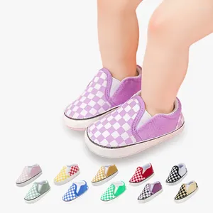 First Walkers Baby Canvas Classic Sports Shoes Born Boys Girls Print Sneakers Star Infant Toddler Anti-slip
