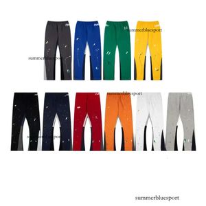 23SS Top rzemieślnicze męskie projektant Vintage Los Angeles Cargo Pants Joggers Drespant Cargos Graffiti Print Dresspanty Pantalon Splash Ink Jogger