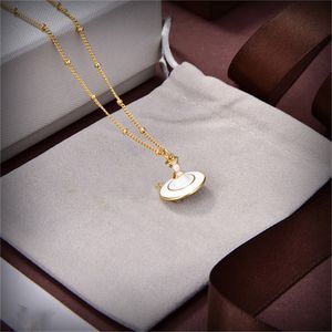 Luxury Designer Pendant Necklaces Letter Viviane gold Chokers Women Fashion Jewelry Metal Pearl Necklace cjeweler Westwood 151