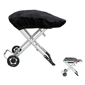 Narzędzia Grill Cover dla Weber 9010001 Traveller Portable Gas 210D Waterproof Waterproof 101 49 25 cm BBQ Goting Garden