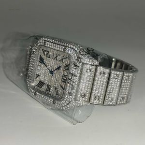 2023 Luxury Quality Men Mechanical Watch 41mm High quality Movement Designer Cold Starry Sky Diamond Watch