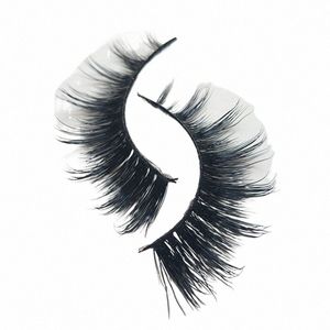 I USA 200pairs 3D Mink Hair False Eyeles Natural LG Eye Les Wi Makeup Extensi Tools Mink Eyeles Eye Les V3ch#