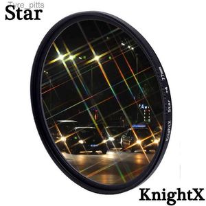 Filtri KnightX Star Line 4 6 Filtro per obiettivo fotocamera a 8 stelle adatto per Canon Nikon 1200d 200d 24-105 d80 700d 5100 dslr 60d 52mm 58mm 67mmL2403
