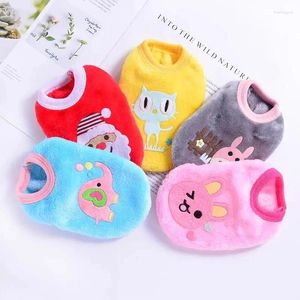 Costumi per gatti Animali domestici Cani di piccola taglia Gatti Vestiti Cuccioli Cappotto Tazza da tè Giacca per cani Gilet Gattino Cavia Costume Caldo pile Ropa Perro