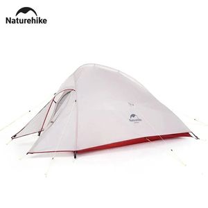 2 Person Camping Tent Ultralight Waterproof Nylon Trekking Tents Hiking Backpacking Shelter Tent Outdoor Travel Tent 240312