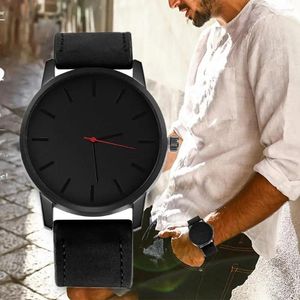Armbandsur Relogio Masculino Fashion Men's Watch Military Business Men Leather Sport Watches For Clock Wristwatch Reloj Hombre