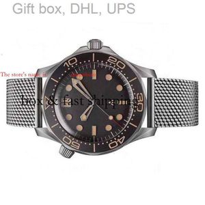 Titanium Watch AAAAA 자동 기계식 이동 다이버 300m 600m 007 Edition Mens Watch Master Men Watch Sports Wristwatches Montrede 16