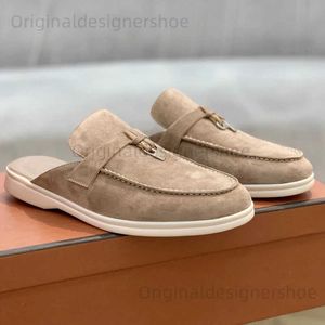 Sıradan Ayakkabı 2023 Bahar Sonbahar Düz Alt Kilit Tassel Moda Süet Kadın Loafers Tek Sıradan Erkek Ayakkabı Kadınlar İçin En Kalite Ayakkabıları T240323